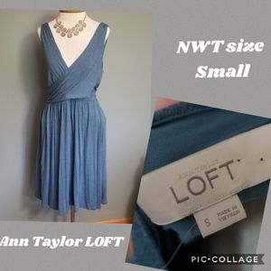 NWT Ann Taylor LOFT jersey dress small
